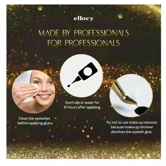 ellocy Eyelash Extension Glue - 5ml Black Adhesive - Picture 5 of 7